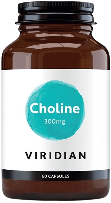 Viridian Choline 300mg 60 kapslí