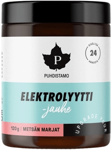 Puhdistamo Electrolyte Powder 120g - red berries