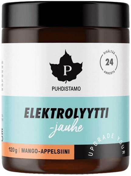 Puhdistamo Electrolyte Powder 120g - mango pomeranč 