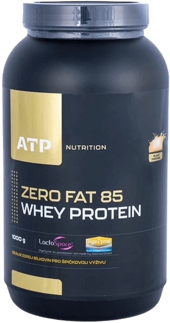 ATP Nutrition Zero Fat 85 Whey Protein 1000 g - vanilka