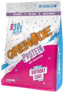 Grenade Whey Protein 480 g - vanilka/narozeninový dort