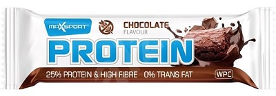 MaxSport Protein Bar 60 g čokoláda PROŠLÉ DMT 20.7.2024