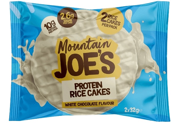 Mountain Joe's PROTEIN RICE CAKES 2x32 g - bílá čokoláda