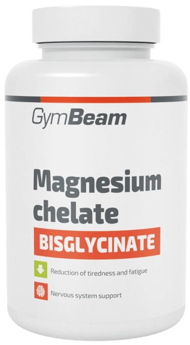 GymBeam Hořčík chelát bisglycinát 180 kapslí