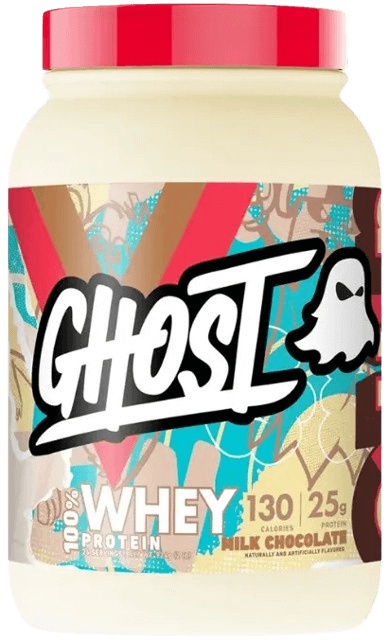 Ghost® Ghost 100% Whey Protein 918 g - 1014 g - chocolate chip cookie