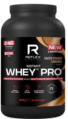 Reflex Nutrition Reflex Instant Whey PRO 900 g NEW - jahoda/malina