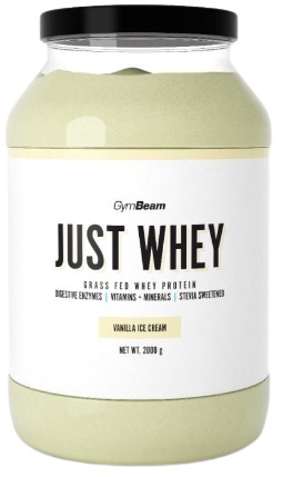 GymBeam Protein Just Whey 2000 g - banán