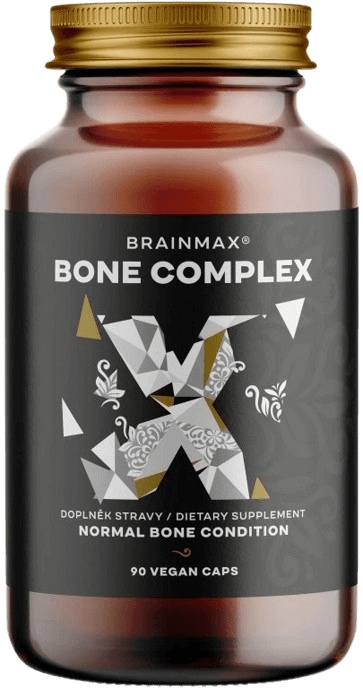 BrainMax Bone Complex podpora zdraví kostí 90 rostlinných kapslí