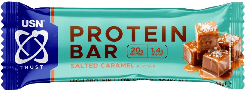 USN Trust Protein bar 55 g - slaný karamel