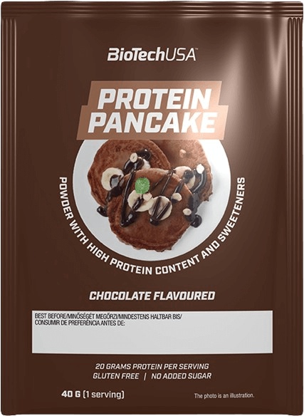 BiotechUSA Protein Pancakes 40 g - čokoláda