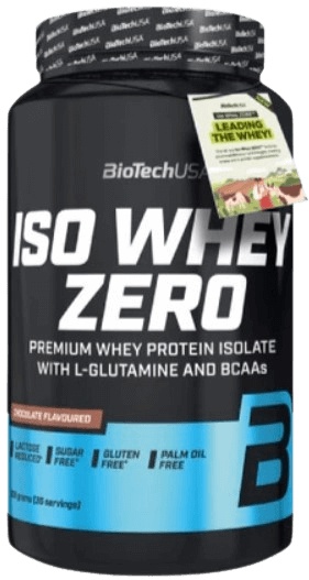 Levně BioTechUSA Iso Whey Zero 908 g - oříšek