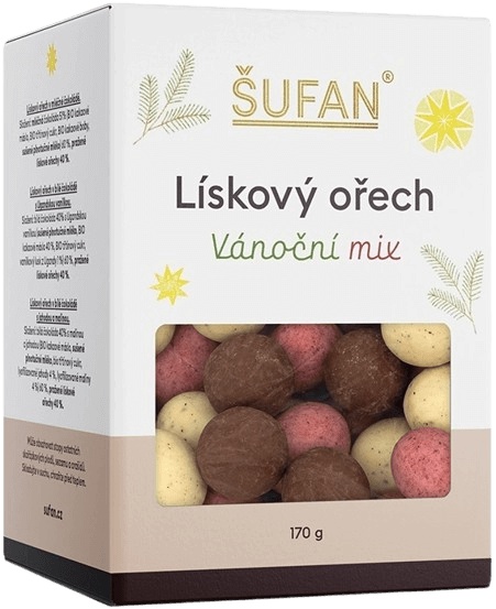 Šufan Lískový ořech 170 g - Vánoční mix