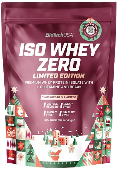 BioTechUSA Iso Whey Zero 500 g - perníček (Gingerbread)