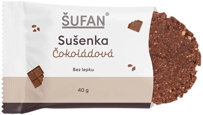 Šufan Sušenka 40 g - čokoláda