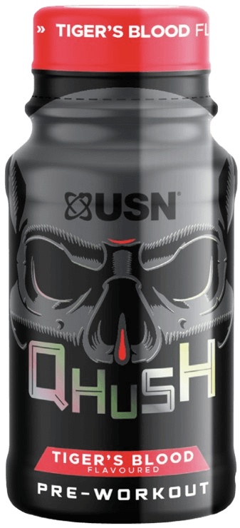 USN Qhush Energy shot 60 ml - tygří krev