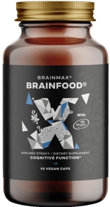 BrainMax BRAINFOOD 90 rostlinných kapslí