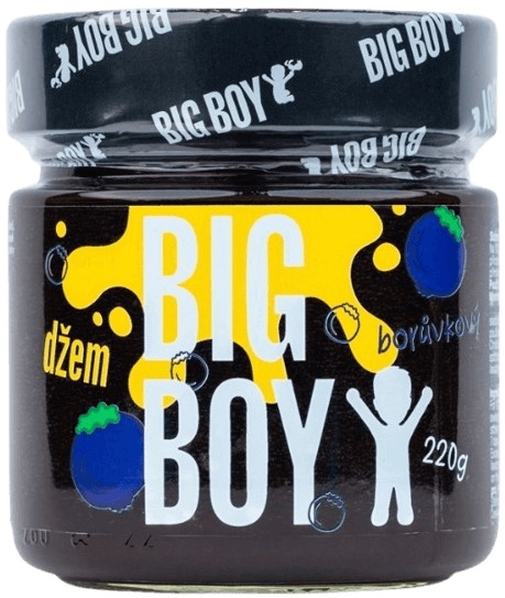 Big Boy džem s xylitolem 220 g - borůvka