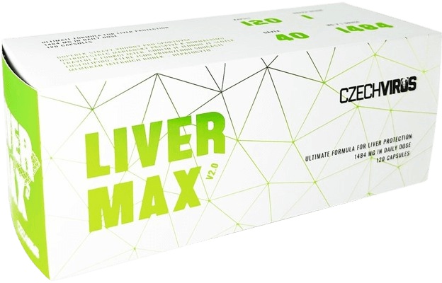 Czech Virus Liver MAX V2.0 120 kapslí 