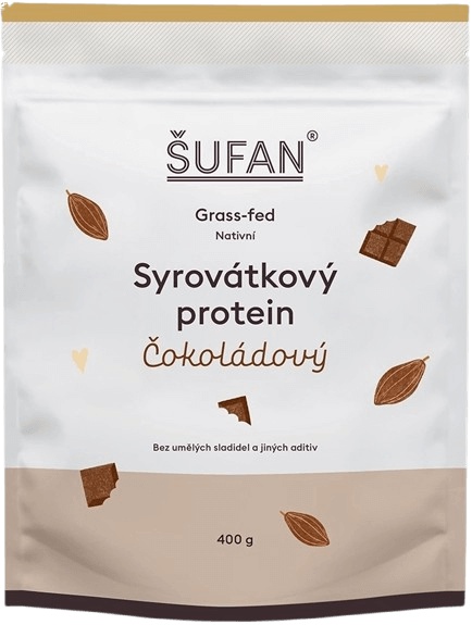 Šufan Syrovátkový protein 400 g - Čokoláda