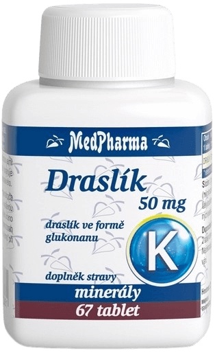 MedPharma Draslík 50 mg 67 tablet