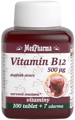 MedPharma Vitamín B12 500 µg 107 tablet