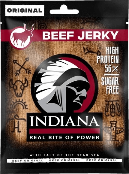 Indiana Jerky sušené maso 60g - Hovězí Originál